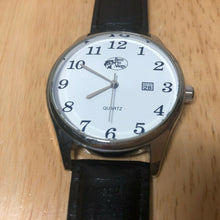 Load image into Gallery viewer, Vintage Bass Pro Shops Men Silver White Analog Quartz Watch Hour~Date~New Batter
