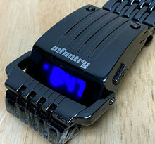 Load image into Gallery viewer, Infantry Men Blue LED Desktop Style Digital Quartz Watch Hours~Date~New Battery
