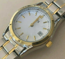 Load image into Gallery viewer, Unused TFX By Bulova Lady Dual Tone Analog Quartz Watch Hours~Date~New Battery
