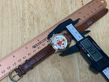 Load image into Gallery viewer, VTG Sesame Street Fantasia Gold Tone Analog Quartz Musical Watch Hour~New Batter
