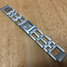 Load image into Gallery viewer, Fossil ES-9451 Lady Solid Aluminum Rectangle Analog Quartz Watch Hour~New Batter
