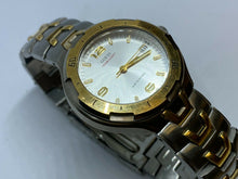 Load image into Gallery viewer, GUESS Mens 100m Dual Tone Moving Bezel Analog Quartz Watch Hour~Date~New Battery
