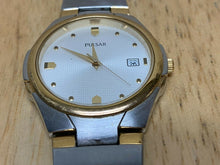 Load image into Gallery viewer, Vintage Pulsar V732-X155 Men Dual Tone Analog Quartz Watch Hour~Date~New Battery
