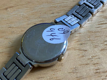 Load image into Gallery viewer, Citizen Eco-Drive B023 Lady Silver Rhinestone Solar Analog Quartz Watch Hours
