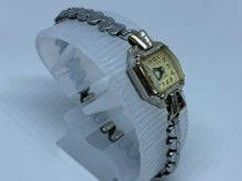 Load image into Gallery viewer, Vintage Hallmark Lady 17J Square Cocktail Swiss Hand-Wind Mechanical Watch Hours
