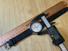 Load image into Gallery viewer, Fossil CH3028 Men 100m Silver Blue Steel Quartz Chronograph Watch Hours~New Batt
