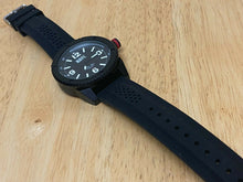 Load image into Gallery viewer, Nice America&#39;s Navy Mens 50m Beefy Black Analog Quartz Watch Hours~New Battery
