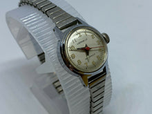 Load image into Gallery viewer, Vintage 66 Caravelle Bulova Lady Silver Stretch Hand-Wind Mechanical Watch Hours
