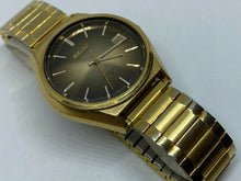 Load image into Gallery viewer, Vintage Seiko 6308-8030 Men 17J Gold Plated Self-Wind Automatic Watch Hours~Date
