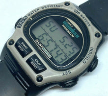 Load image into Gallery viewer, Vintage Timex Ironman Indiglo Men 100m Digital Alarm Chrono Watch Hours~New Batt
