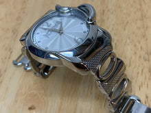 Load image into Gallery viewer, Just Cavalli Snake Statue Bezel 50m Steel Analog Quartz Watch Hours~New Battery
