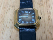 Load image into Gallery viewer, Vintage Prisma Men Lady Gold Tone Square Roman Hand Wind Mechanical Watch Hours
