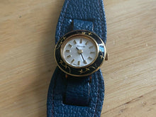 Load image into Gallery viewer, VTG NIVADA Lady Gold Plated Enamel Dial Swiss Hand-Wind Mechanical Watch Hours
