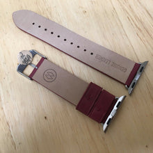 Load image into Gallery viewer, New Genuine Leather Brown Watch Band Strap~20mm Straight End+Special Lug Adapter
