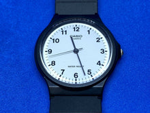 Load image into Gallery viewer, Nice Casio MQ-24 Men Lady Light Black White Analog Quartz Watch Hour~New Battery
