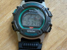 Load image into Gallery viewer, Vintage Wilson Trailsman Men Digital Quartz Alarm Chrono Watch Hours~New Battery
